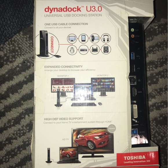 Toshiba dynadock u3.0 brand new never used Universal - Picture 2 of 3